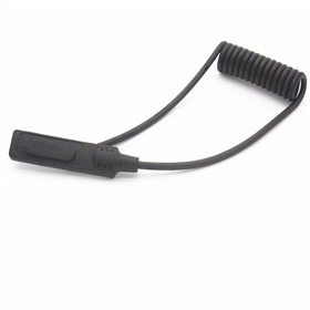 帶硅膠套管鼠尾開關(guān)線，手電筒開關(guān)線